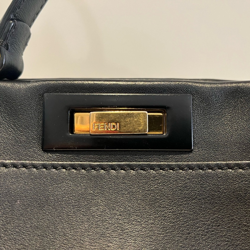 **SOLD** 
Fendi Medium Peekaboo - Gold and Black Hardware - Picture 6 of 11
